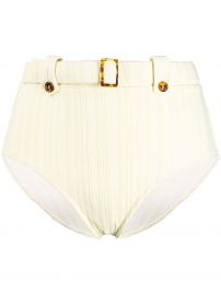 Solid  amp  Striped Annie high-waisted bikini bottoms Annie high-waisted bikini bottoms at Farfetch